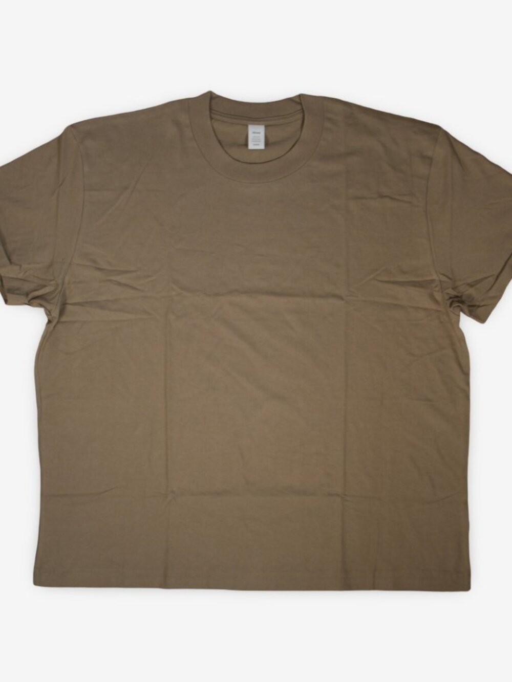 Brand New JJJJound Standard Issue Brown Beige T-Shirt